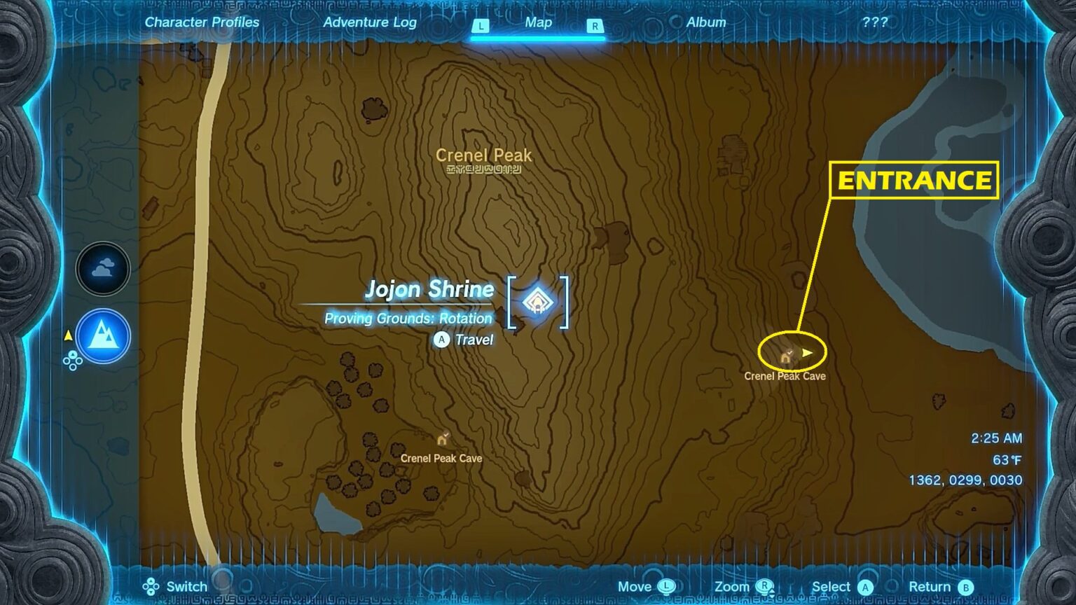 How To Find Jojon Shrine Location Walkthrough Legend Of Zelda