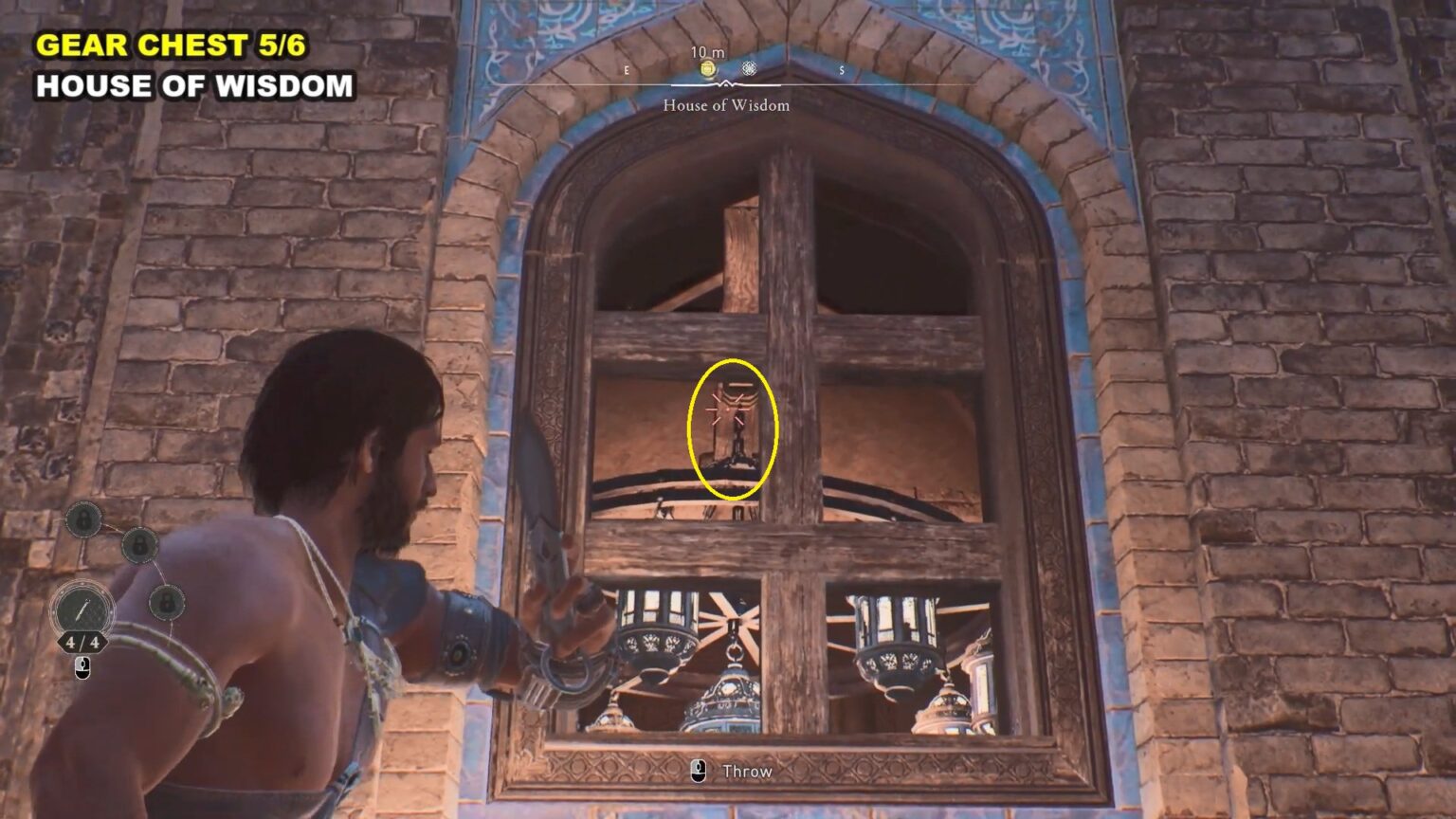 House Of Wisdom Gear Chest Key Location Assassins Creed Mirage Ac