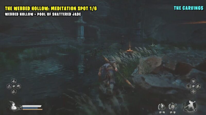 Chapter 4 All 6 Meditation Spots Locations The Webbed Hollow