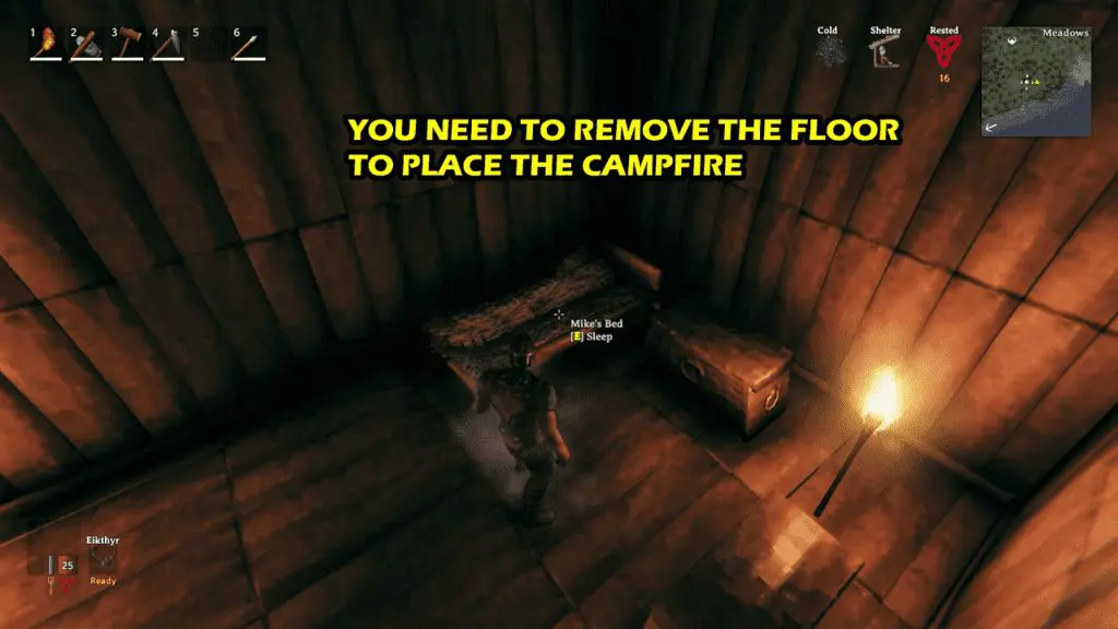 Guide to make campfire