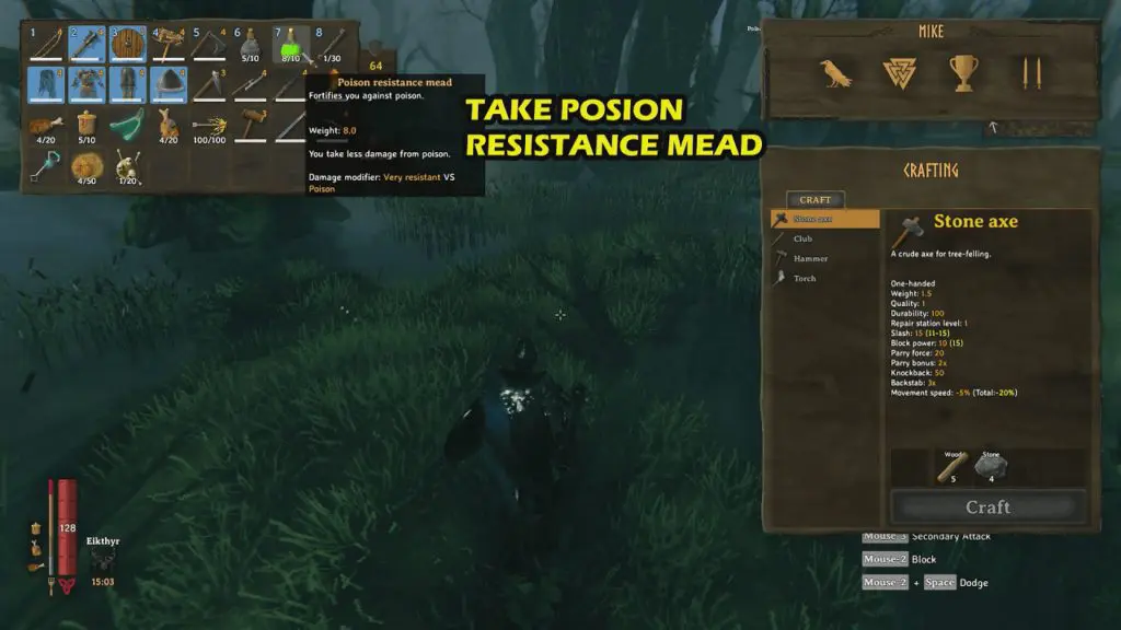 Poison resistance mead valheim