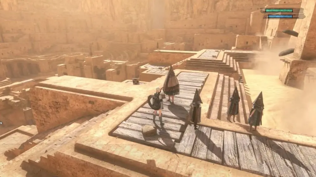 The person taking care of the children