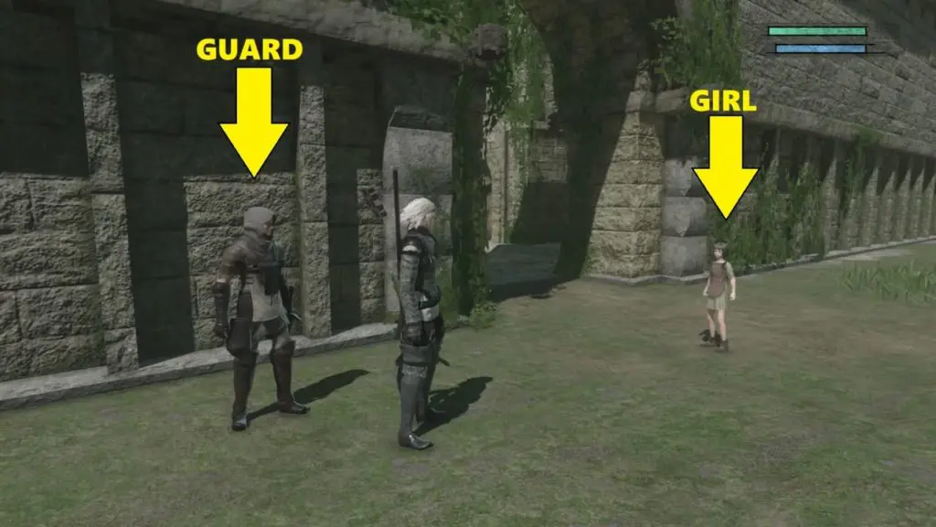 Guard & Girl Nier Replicant
