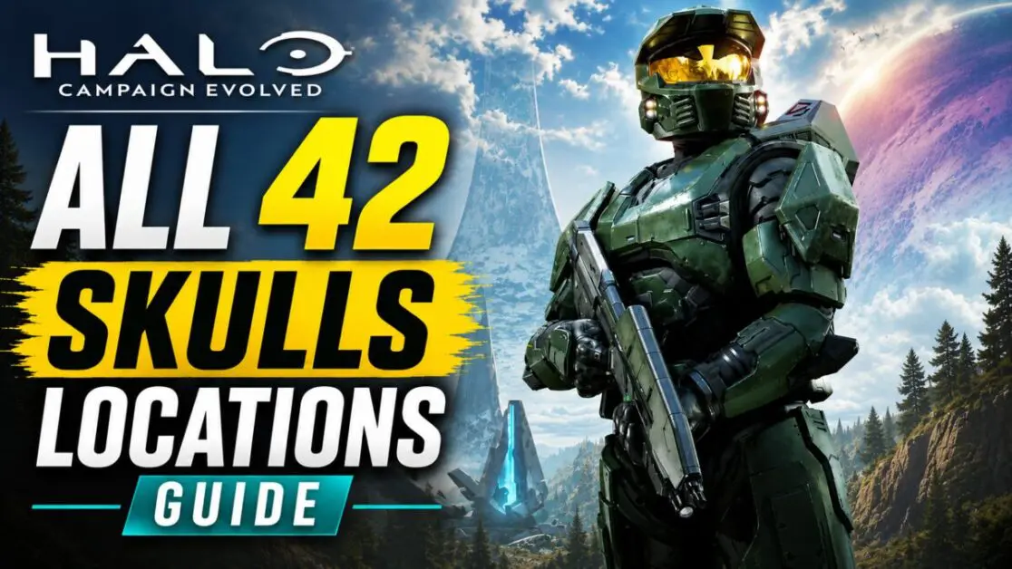 Halo Campaign Evolved: All 42 Skulls Locations  Guide