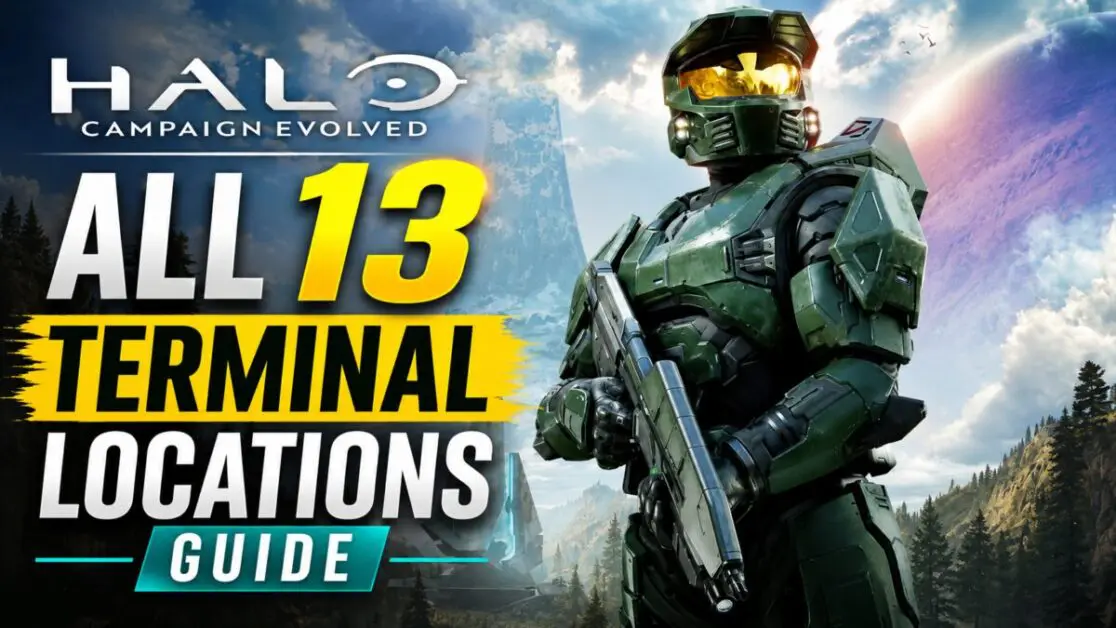Halo Campaign Evolved: All 13 Terminal Locations Guide