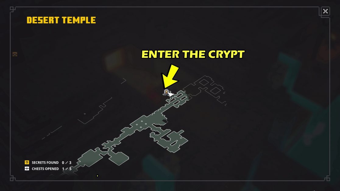 Minecraft Dungeons Desert Temple All Secrets locations GAMERPILLAR