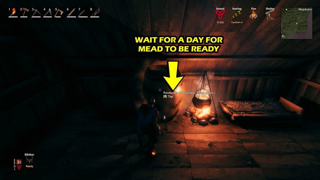 How to use the Fermenter and Cauldron to prepare Mead Base Recipes