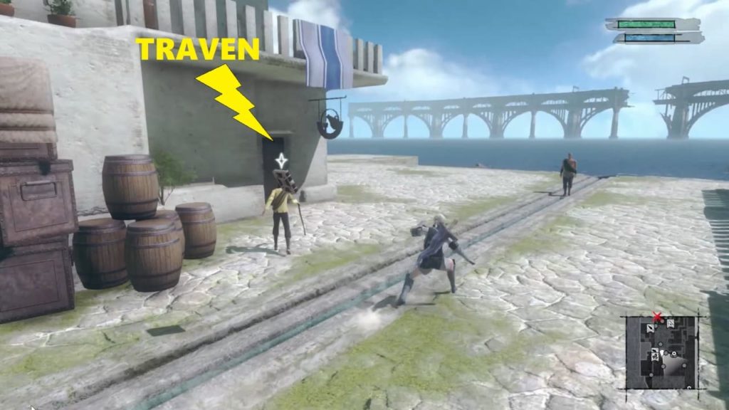 Traven Building at Seafront Nier Replicant