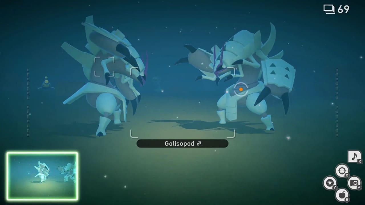 pokemon snap art in flight