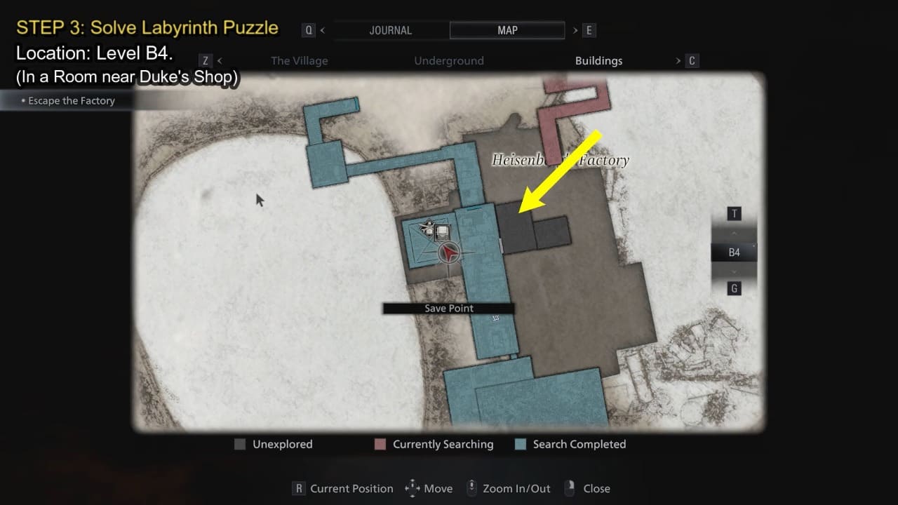 Heisenberg’s Factory Labyrinth Puzzle Resident Evil 8 Village