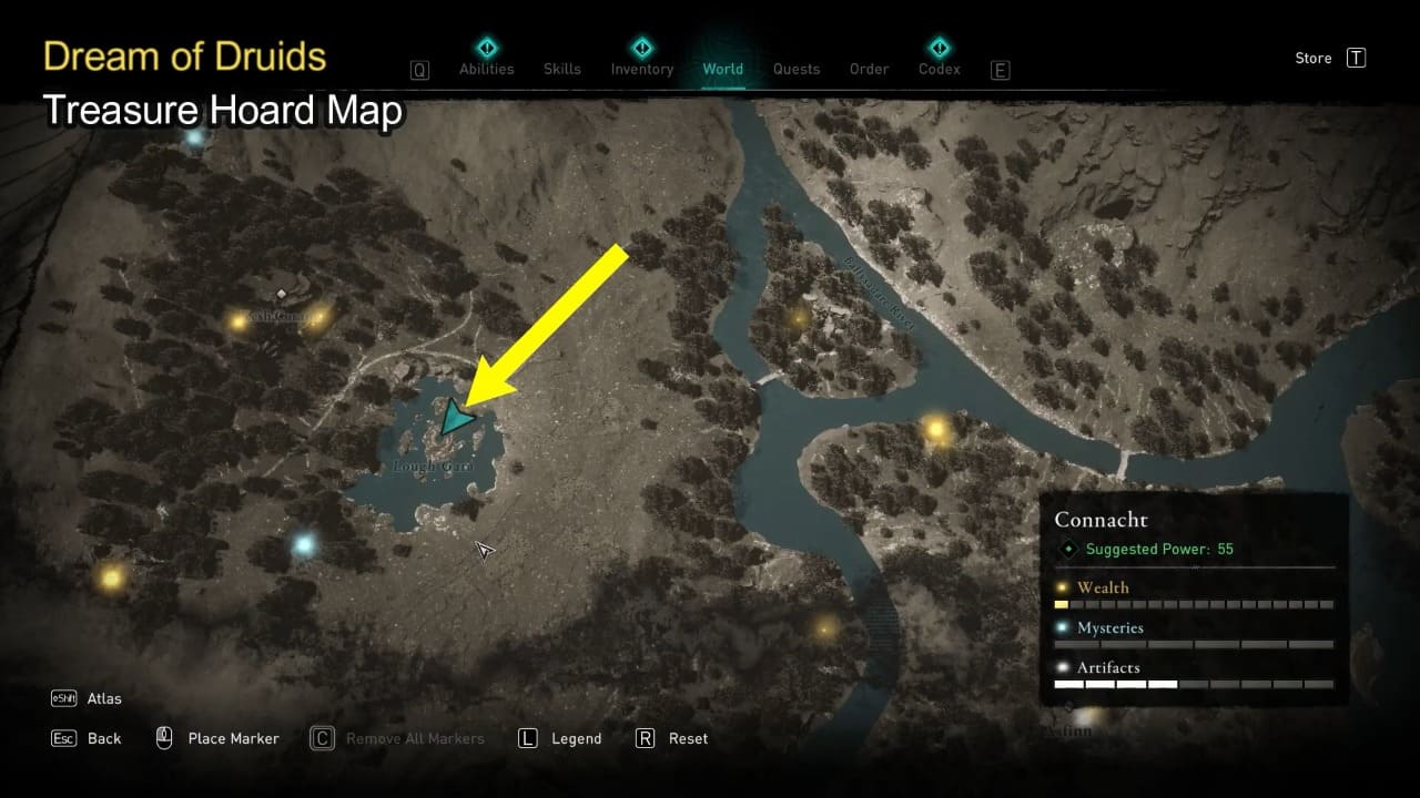 All Treasure Hoard Map Location & Solution in Connacht AC Valhalla GAMERPILLAR