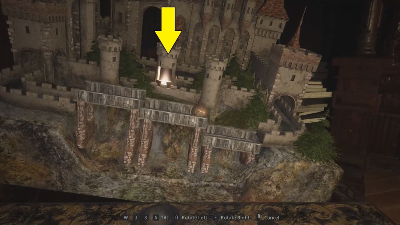 Castle Labyrinth Puzzle in Resident Evil 8 Village Flower Swords Ball location GAMERPILLAR