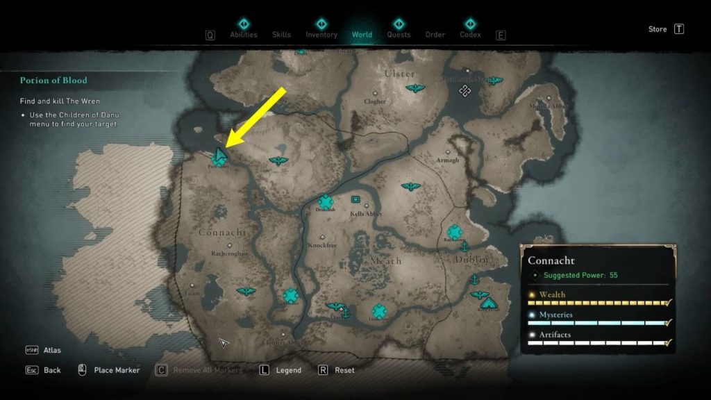 Potion Of Blood Assassin’s Creed Valhalla Wrath Of The Druids