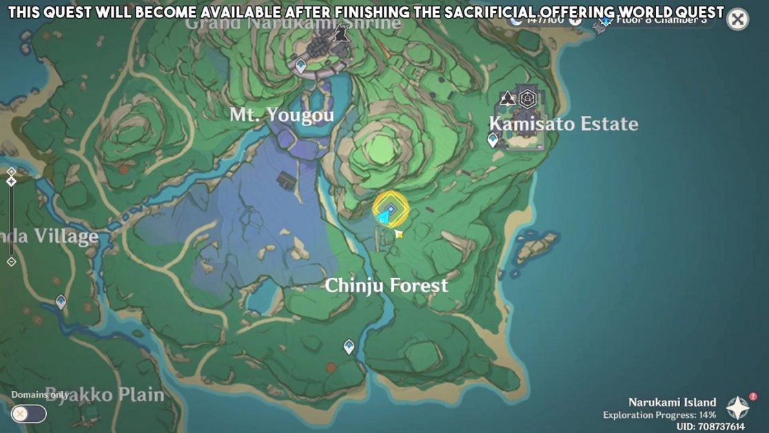 Cleansing Defilement Complete The Sacred Sakura Cleansing Ritual Puzzles Genshin Impact 2 0 World Quests