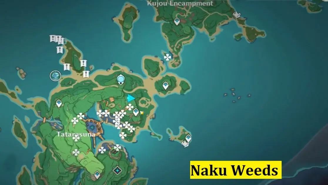 Treatment on the Island World Quest: Naku Weed Locations | Inazuma