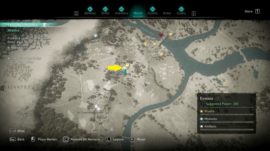 Lutetia Bureau Keys Locations Hidden Ones Questline The Siege of