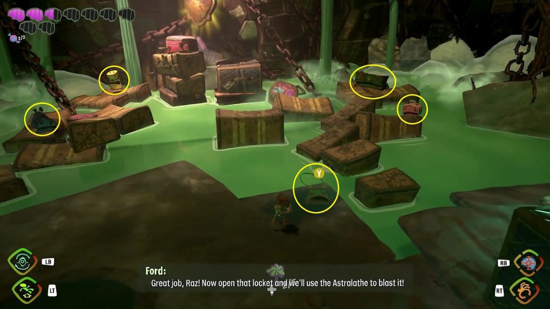 psychonauts 2 questionable area collectibles