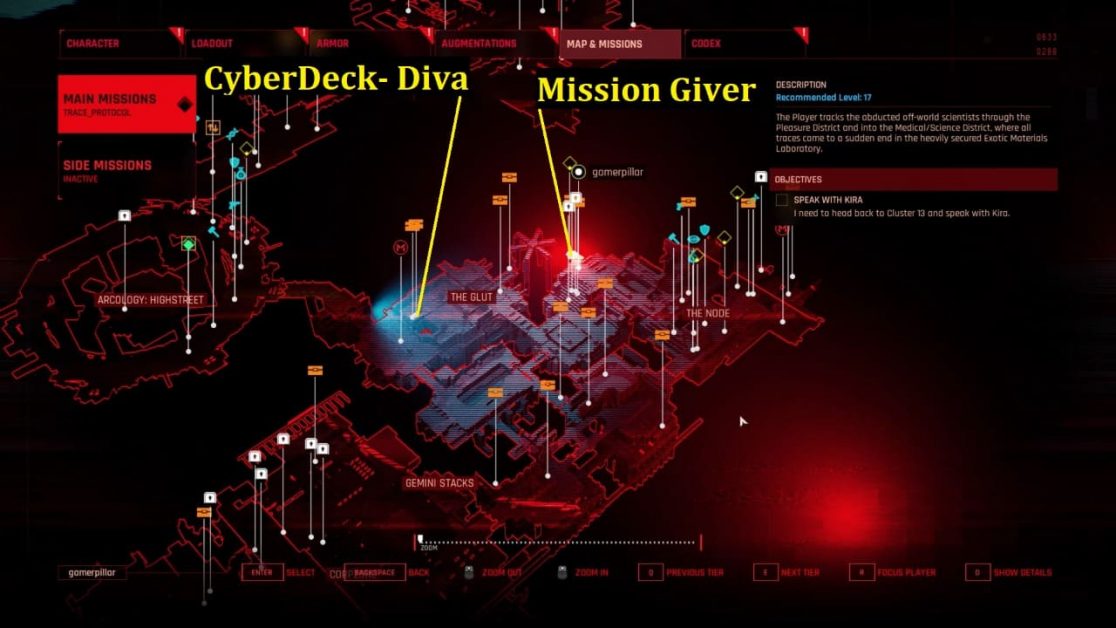 the ascent cyberdeck upgrade locations