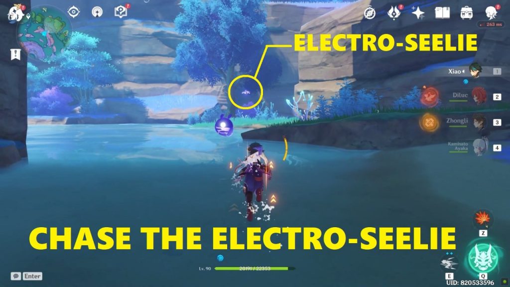 Watasumi Island All Seelie Locations (Air & Electro Seelie) Genshin