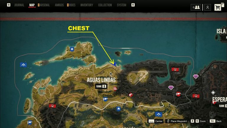 Aguas Lindas: Criptograma Chest & Charts Locations | Madrugada | Far