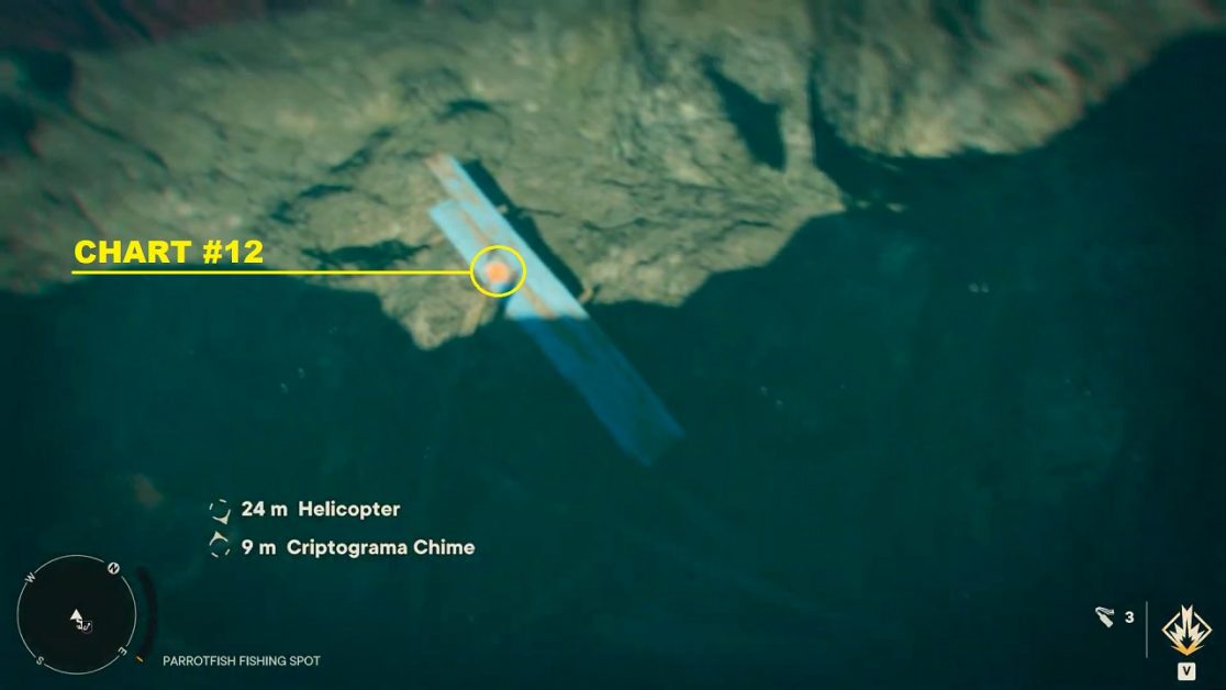 Aguas Lindas Criptograma Chest & Charts Locations Madrugada Far