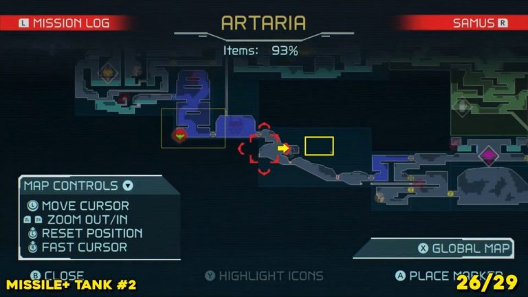 Metroid Dread: Artaria All 29 Collectible Locations Guide – GAMERPILLAR