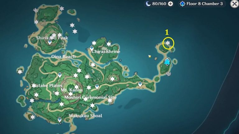 Tsurumi Island: All 30 Electroculus Locations | Genshin Impact 2.2 ...