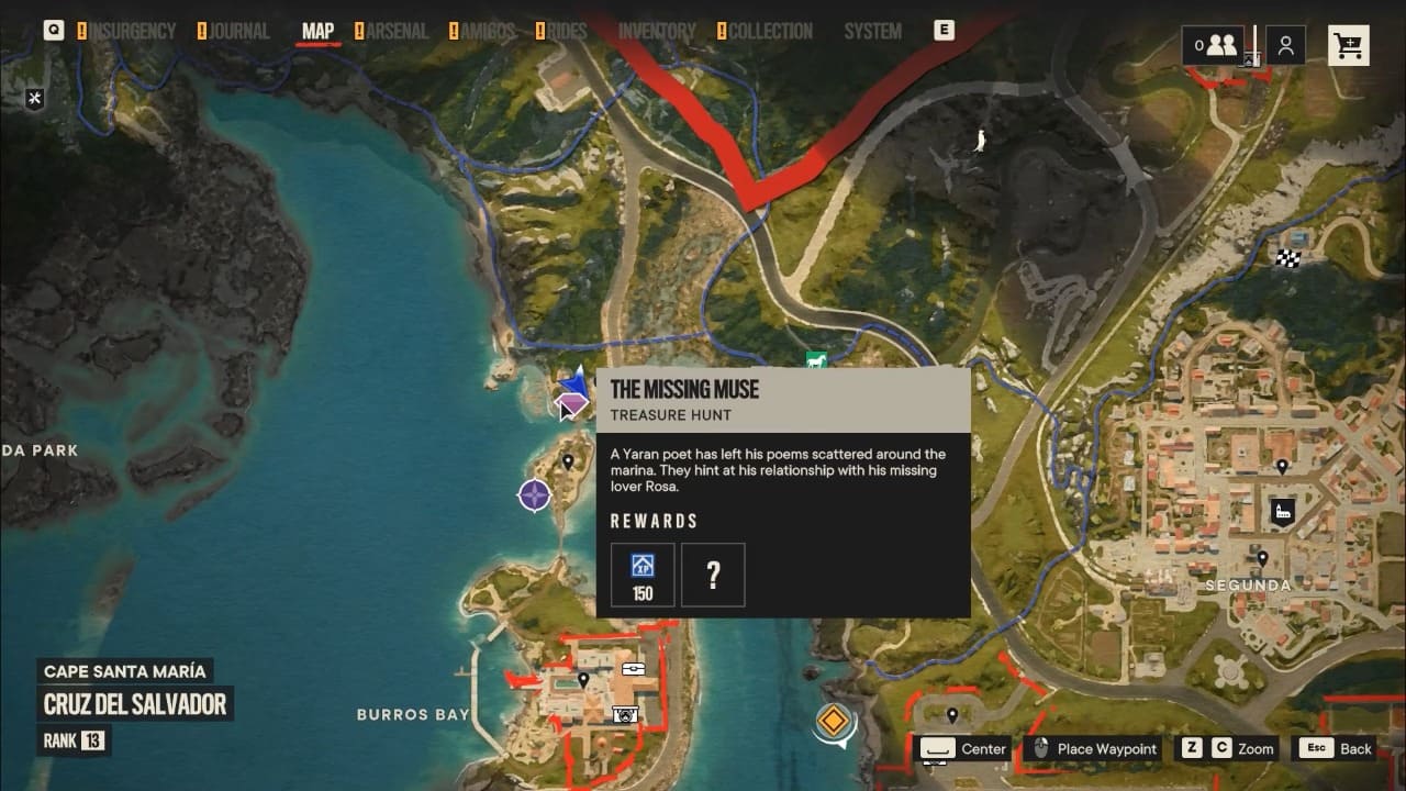 The Missing Muse Treasure Hunt Find Rosa Far Cry 6 GAMERPILLAR