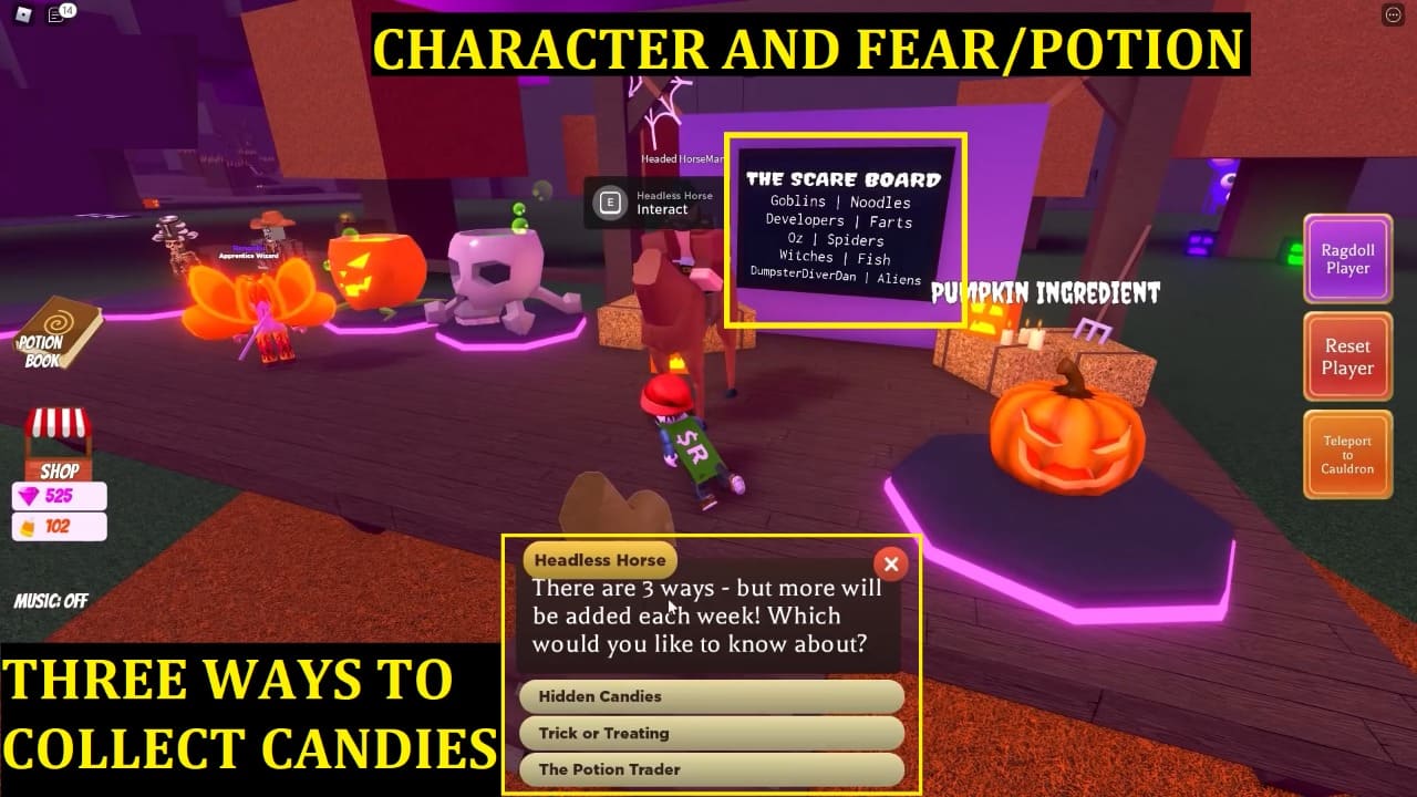 How to get the Pumpkin in Wacky Wizards GAMERPILLAR