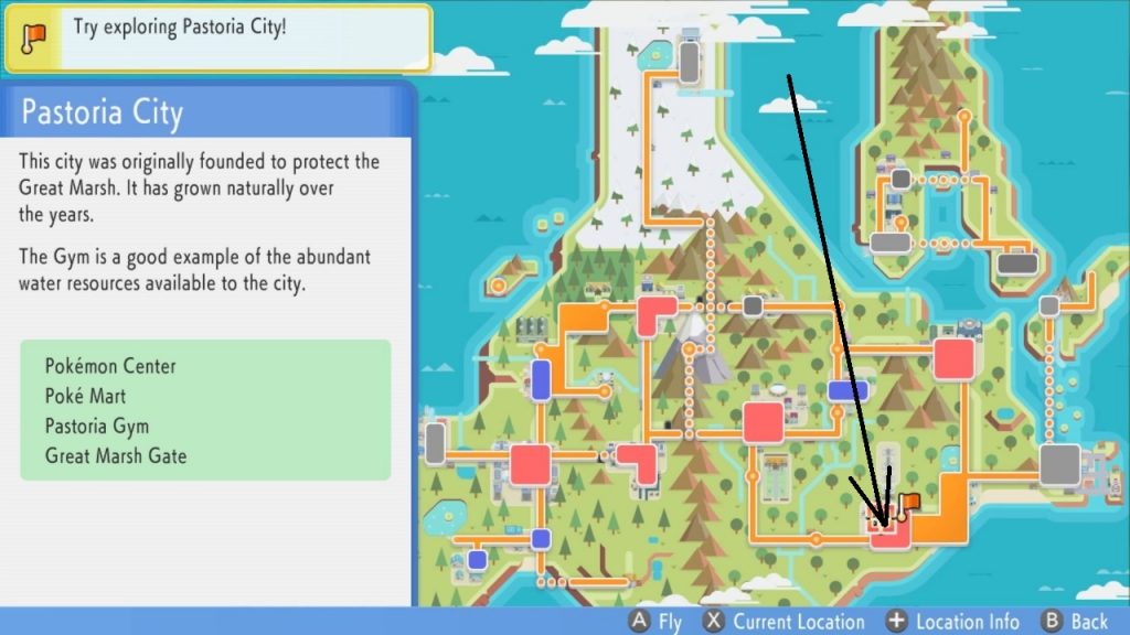 Try Exploring Pastoria City | Pokemon Brilliant Diamond & Shining Pearl ...