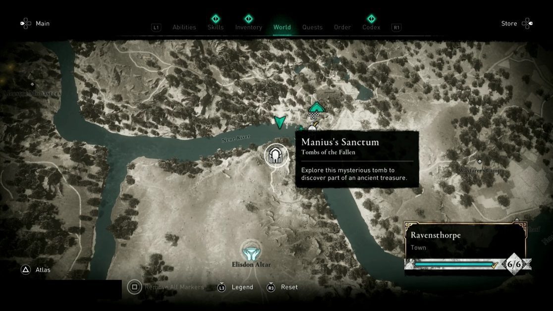 Manius’s Sanctum Tomb Guide Assassin’s Creed Valhalla Tombs of the Fallen GAMERPILLAR