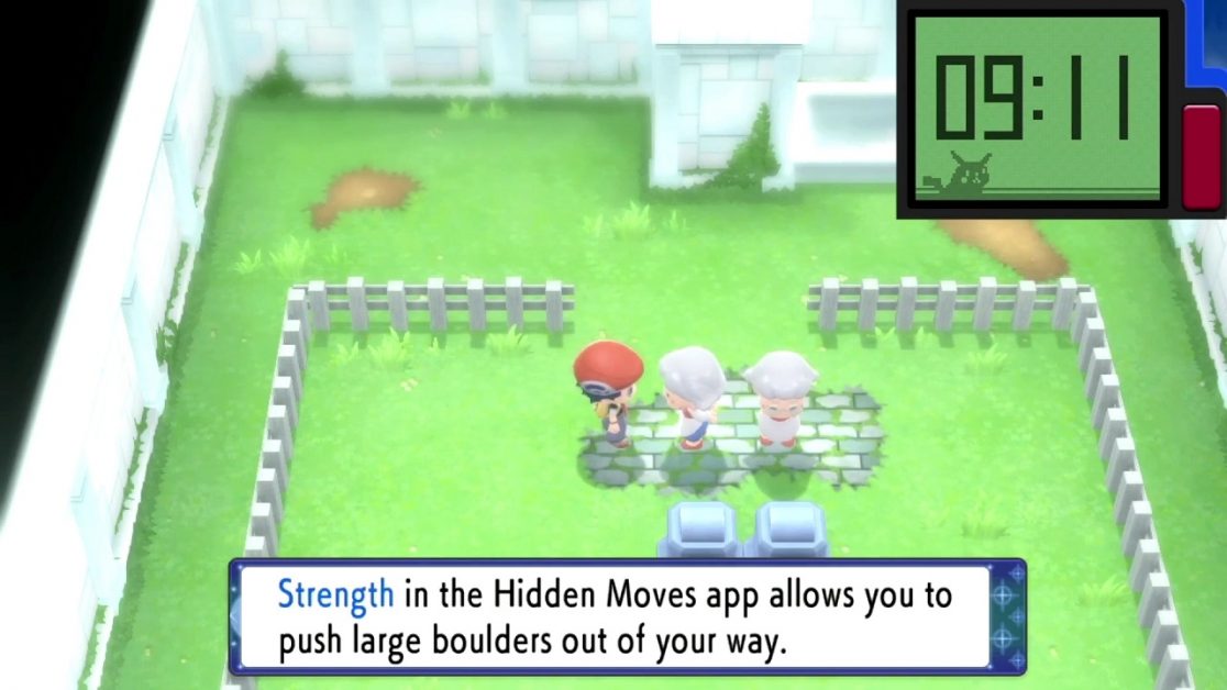 How to Get Strength Hidden Move to Push Boulders in Pokemon Brilliant