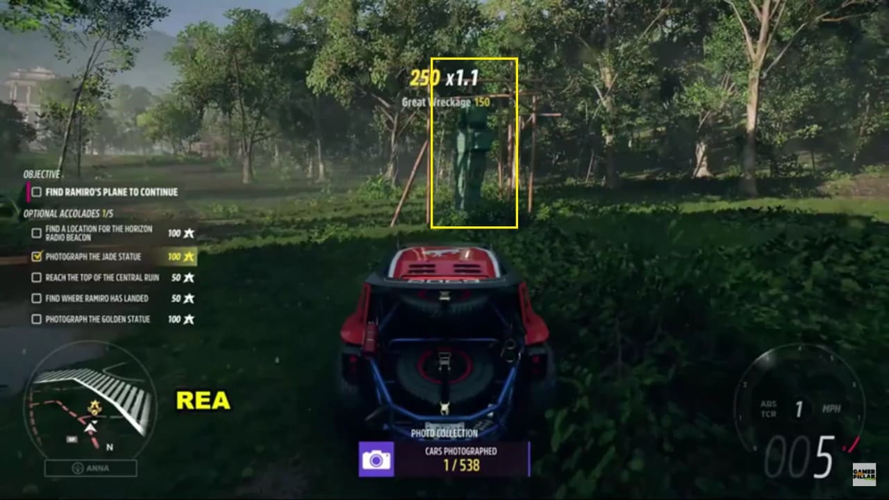 Forza Horizon 5 Tulum Expedition Jade & Golden Statue and Find Ramiro