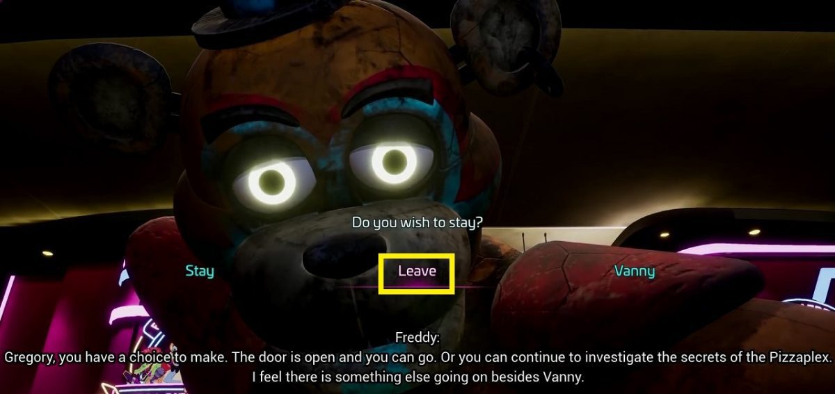 Fnaf Security Breach How To Get All 6 Endings Five Nights At Freddys Security Breach 