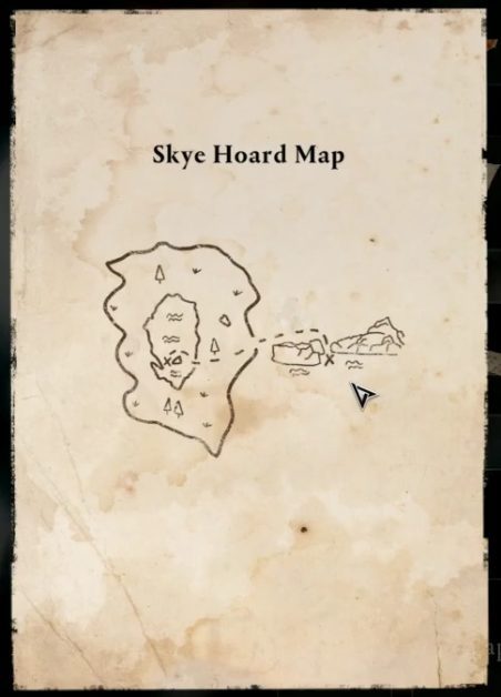 Skye Hoard Map Treasure Location Isle Of Skye Assassins Creed