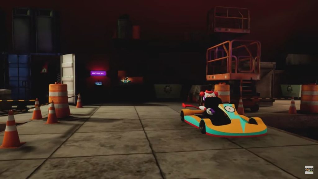 Stop Roxy Install Head On The Kart In Roxy Raceway Five Nights At Freddys Security Breach 