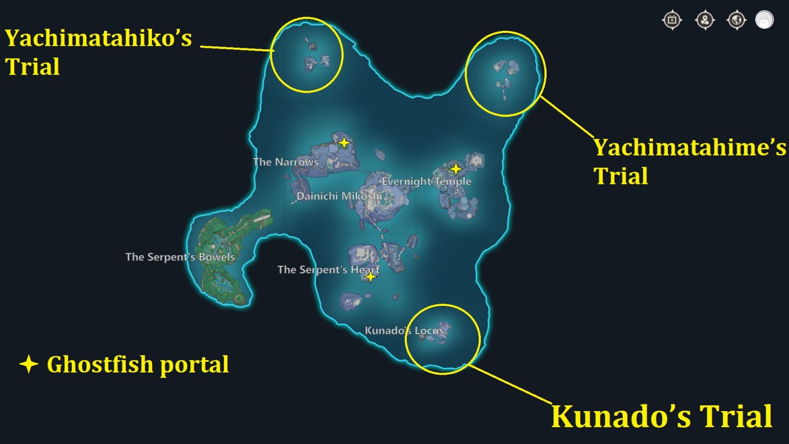 Map cannot. Ятиматахико. Вся карта тейвата слив. Слив полной карты тейвата. Три великих боевых испытания Геншин.