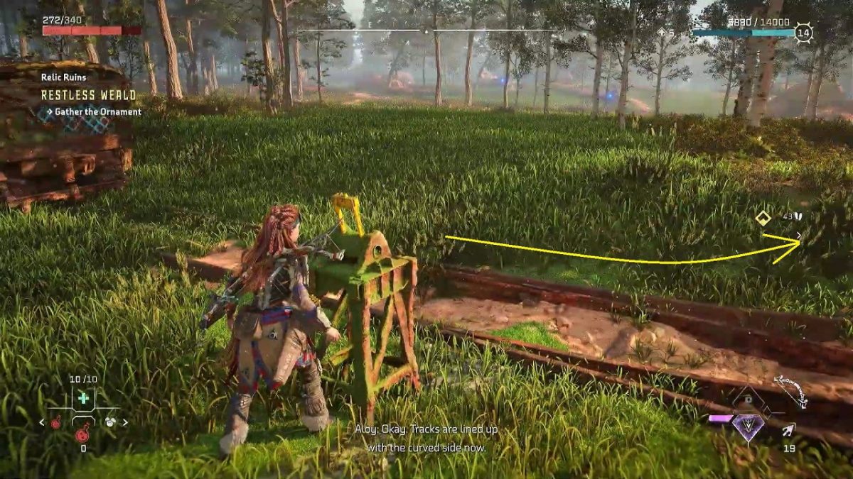 Restless Weald Relic Ruin Door Code Puzzle Horizon Forbidden West