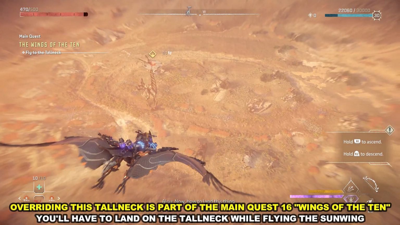 Tallneck The Shining Wastes Horizon Forbidden West GAMERPILLAR