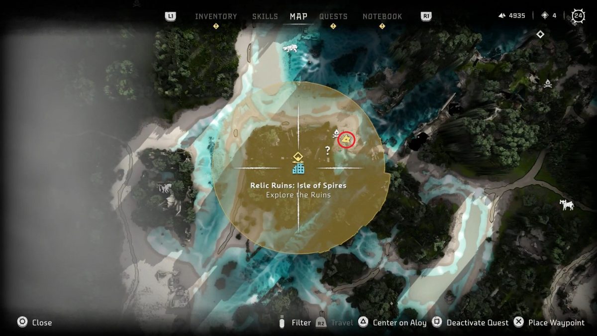 Isle of Spires Relic Ruin Door Codes & Puzzles Horizon Forbidden