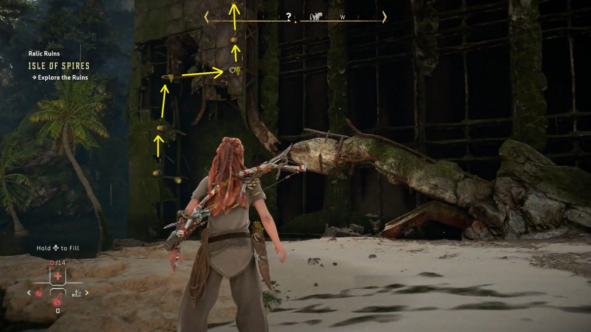 Isle of Spires Relic Ruin Door Codes & Puzzles Horizon Forbidden