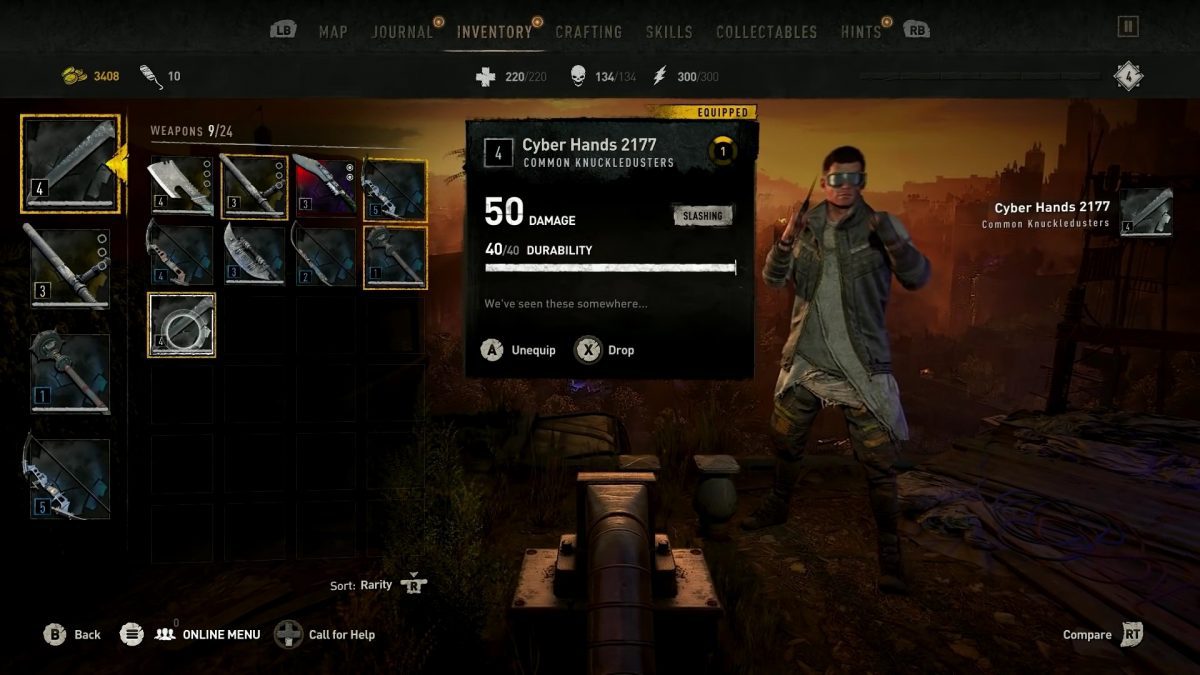 Dying light как починить