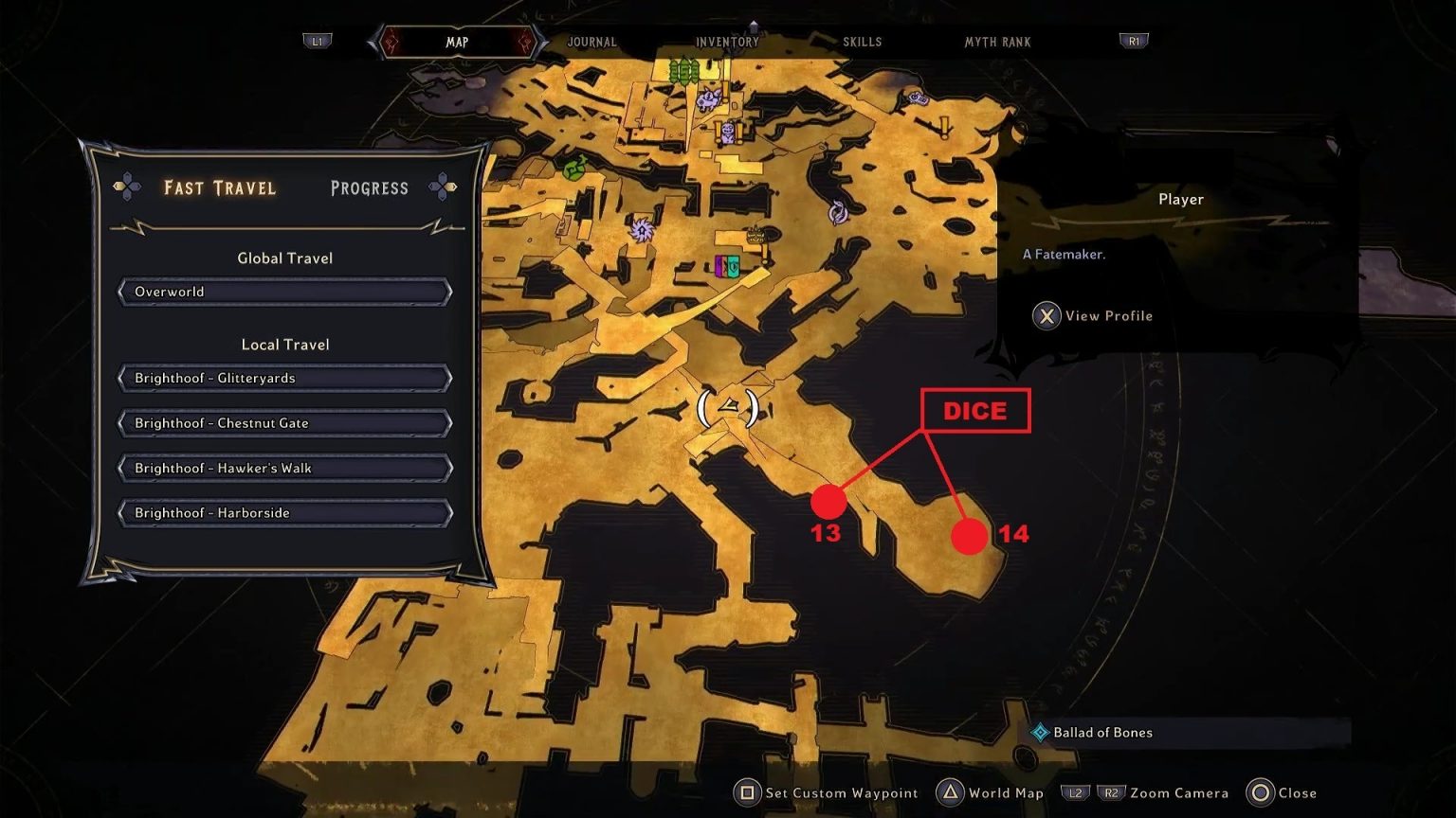 Brighthoof All 20 Lucky Dice Locations Tiny Tina’s Wonderlands