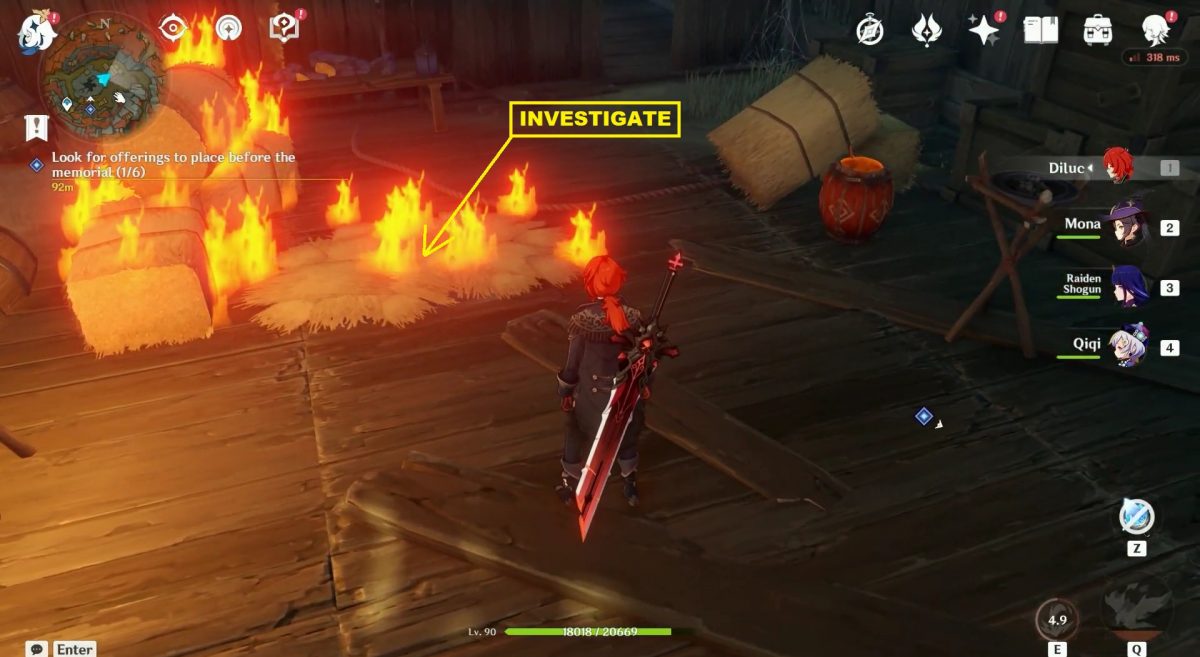 Look for offerings to place before the memorial Genshin Impact 2.6 GAMERPILLAR Look for offerings to place before the memorial Genshin Impact 2.6 GAMERPILLAR