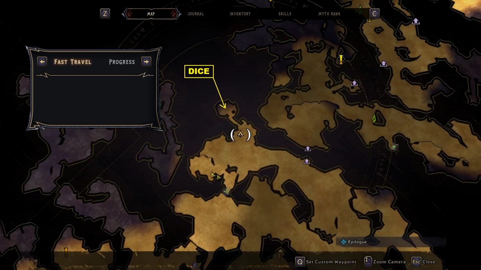 Overworld All 22 Lucky Dice Locations Tiny Tina’s Wonderlands