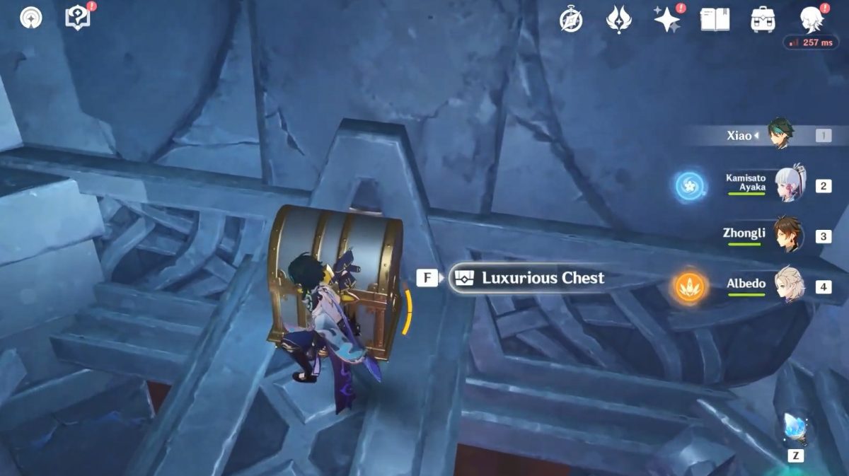 The Chasm Nameless Ruins Luxurious Chest Location Guide Genshin Impact