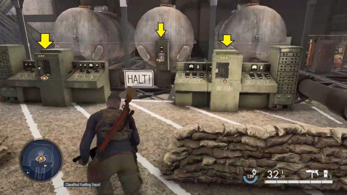 Sniper Elite 5 Sabotage The Kraken Fuel System Sabotage the Kraken Fuel System | Mission 8 Rubble and Ruin | Sniper