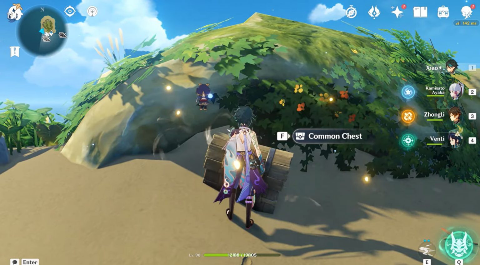 Secret Buried Chest Location in Golden Apple Archipelago Genshin Impact GAMERPILLAR