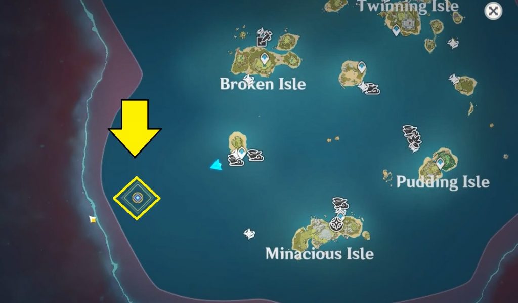 Treasure Clue: Minacious Isle Quest Guide Genshin Impact 2 8