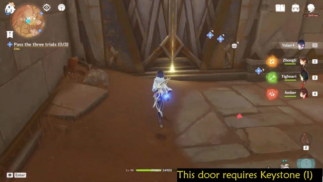 Pass the Three Trials Genshin Impact 3.1 GAMERPILLAR